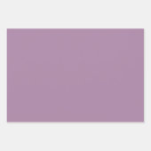 Wilde Violets Waterverf Handgeschilderd Inpakpapier Vel (Voorkant 3)