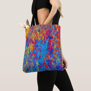 Wilde vlammen.... tote bag