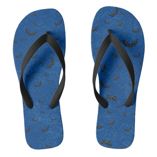 wilde-vleermuiszwerm teenslippers (Voetbed)