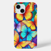 Wilde vliegende vlinders Case-Mate iPhone case (Achterkant)