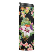Wilde vogelbloemen: zwart thermosbeker (Geroteerd rechts)