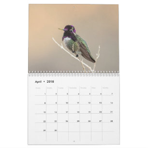 Wilde vogelkalender 2018 kalender