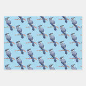 Wilde vogels inpakpapier vel (Voorkant)