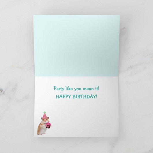 Wilde vogels kaart (Binnen)