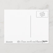 Wilde vogels: Red-Tailed Hawk Briefkaart (Achterkant)