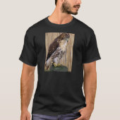 Wilde vogels: Red-Tailed Hawk T-shirt (Voorkant)