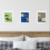 Wilde vogels Soorten zwanen Print Set (Slaapkamer)