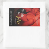 Wilde voor haar door Tonya Burrows Rechthoekige Sticker (Tas)