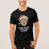 Wilde Vredesklokken Tri-Blend Shirt (Voorkant)