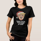 Wilde Vredesklokken Tri-Blend Shirt (Voorkant)