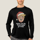 Wilde Vredesklokken Tri-Blend Shirt (Voorkant volledig)