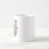 Wilde & Vrije Boho Wilde Bloemen Koffiemok (Center)