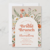 Wilde Vrijgezellenfeest Brunch Uitnodiging (Voorkant)