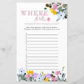 Wilde Vrijgezellenfeest Game waar zijn ze heen geg (Voorkant)