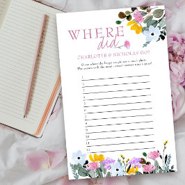 Wilde Vrijgezellenfeest Game waar zijn ze heen geg