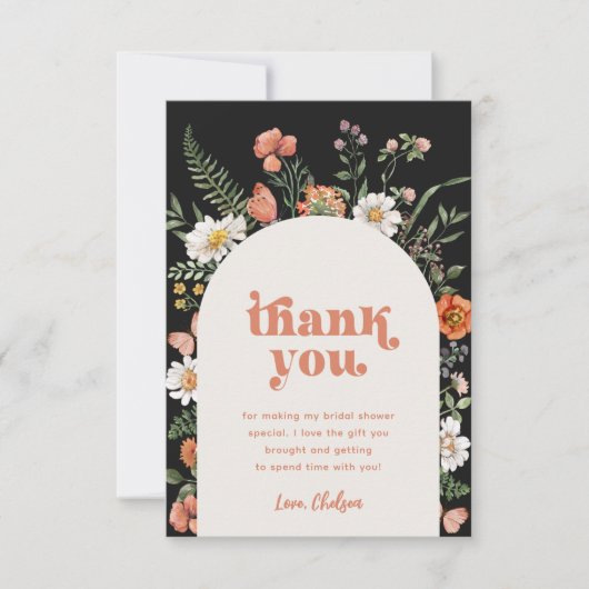 Wilde Vrijgezellenfeest Hartelijk dank Bedankkaart (Voorkant)