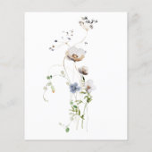 Wilde Vrijgezellenfeest van bosbranden Kaart ontva (Achterkant)