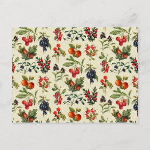 Wilde vruchten van het platteland briefkaart