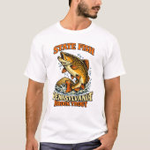 Wilde Wateren Pennsylvania Beekforel T-shirt (Voorkant)