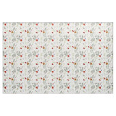 Wilde waterverf boho bloempatroon stof (Fat Quarter)