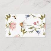 Wilde Waterverf Girl Book Request Enclosure Informatiekaartje (Achterkant)