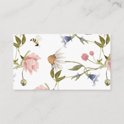 Wilde Waterverf Girl Book Request Enclosure Informatiekaartje (Achterkant)