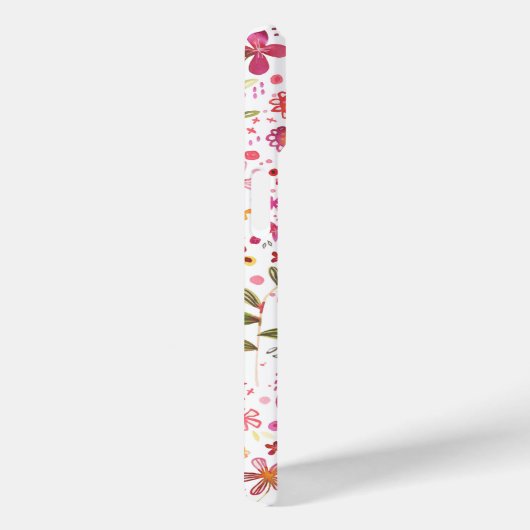 Wilde Waterverf van de Bloem Case-Mate iPhone Case (Achterkant / Rechts)