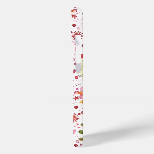 Wilde Waterverf van de Bloem Case-Mate iPhone Case (Achterkant / Links)