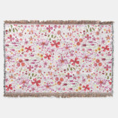 Wilde Waterverf van de Bloem Deken (Voorkant)