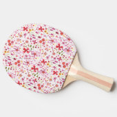 Wilde Waterverf van de Bloem Tafeltennisbatje (Zijkant)