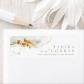 Wilde Waterverf van het Bouw Wedding Gold ID954 Etiket (Insitu)