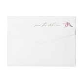 Wilde Waterverf van het Buwbloem Witte ID954 (Achterkant)