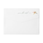 Wilde Waterverf van het Buwbloem Witte ID954 (Achterkant)