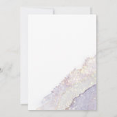 Wilde Waterverf van het huwelijk Peri ID954 Save The Date (Achterkant)