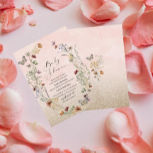 Wilde waterverf van legant, vlinderbloemig en vlin