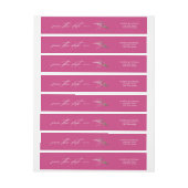 Wilde Waterverf voor bruiloft Fuchsia ID954 (Vel)