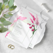 Wilde Waterverf voor bruiloft Fuchsia ID954