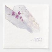 Wilde Waterverf voor bruiloft Verf Str Peri ID954 Servet (Voorkant)