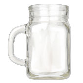 Wilde Waterverf Weddenschap-bril Mason Jar (Achterkant)