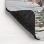 Wilde watervezel Wilde biotoop Duck-ontwerp Muismat (Hoek)