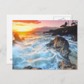 Wilde Waves Briefkaart (Voorkant / Achterkant)