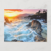 Wilde Waves Briefkaart (Voorkant)