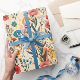 Wilde Weide Splash Cadeaupapier