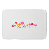 wilde weidebloemen badmat (Voorkant)