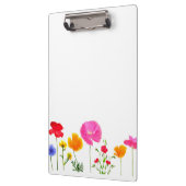 wilde weidebloemen klembord (Links)