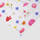 wilde weidebloemen tissuepapier (Detail)