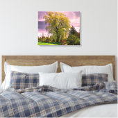 Wilde weideboom canvas afdruk (Insitu (Slaapkamer))