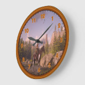 Wilde West AcrylWall klok (Hoek)