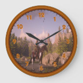 Wilde West AcrylWall klok (Voorkant)