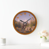 Wilde West AcrylWall klok (Huis)